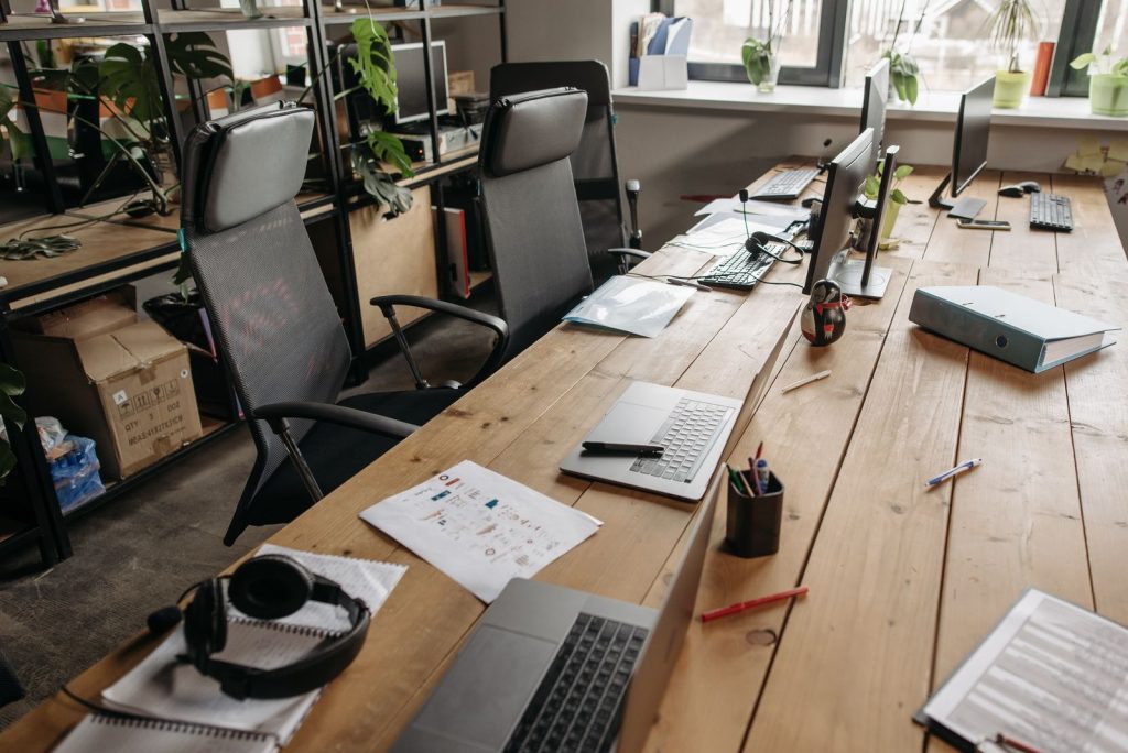 Property management desk