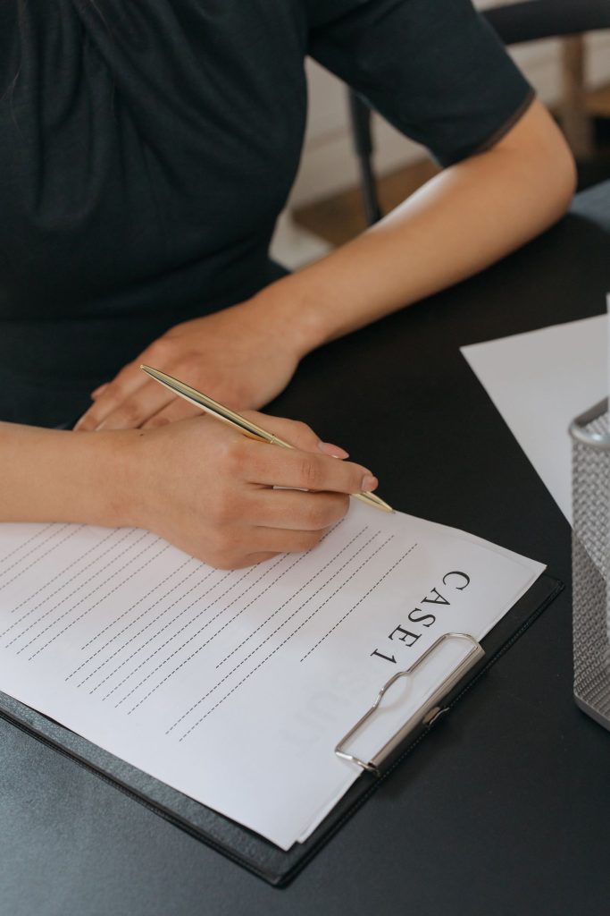 Writing up a property review