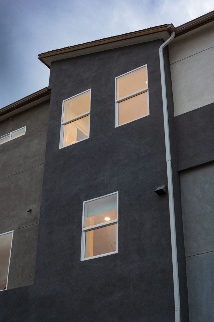 Detached house exterior
