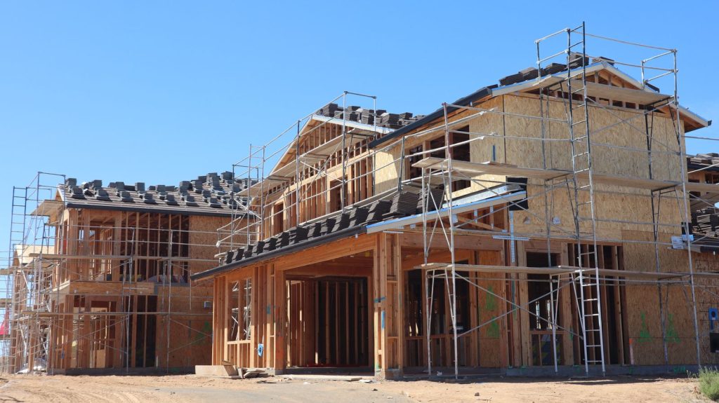 Property undergoing refurbishment